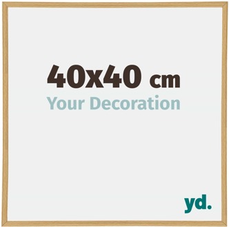 Fotolijst 40x40 cm - Beuken Licht - Kunststof - Annecy