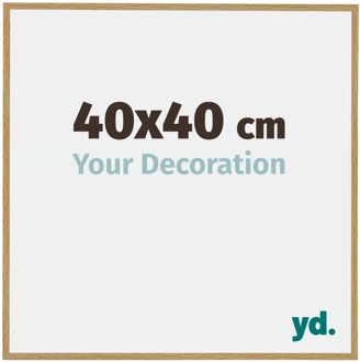 Fotolijst 40x40 cm - Beuken Licht - Kunststof - Evry