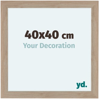 Fotolijst 40x40 cm - Eiken Licht - MDF - Como
