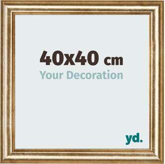 Fotolijst 40x40 cm - Goud Antiek - MDF - Lazio
