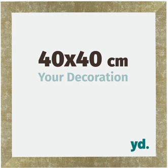 Fotolijst 40x40 cm - Goud Antiek - MDF - Mura