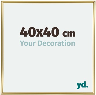 Fotolijst 40x40 cm - Goud - Kunststof - Annecy