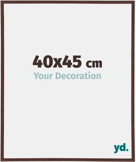 Fotolijst 40x45 cm - Bruin - Kunststof - Annecy