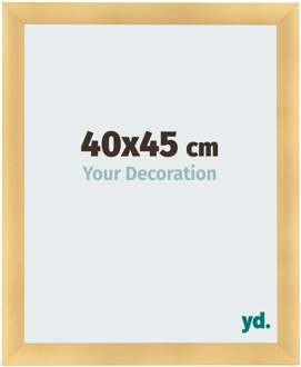 Fotolijst 40x45 cm - Goud Mat - MDF - Pisa