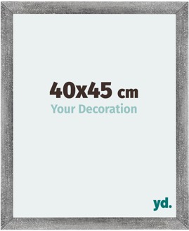 Fotolijst 40x45 cm - Grijs Geveegd - MDF - Mura