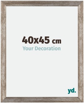 Fotolijst 40x45 cm - Metaal Vintage - MDF - Mura