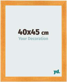 Fotolijst 40x45 cm - Oranje - MDF - Pisa