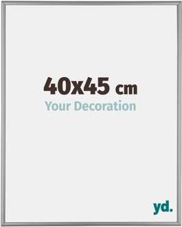 Fotolijst 40x45 cm - Platina - Aluminium - Kent