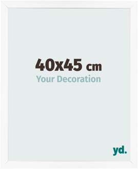 Fotolijst 40x45 cm - Wit Mat - MDF - Bologna