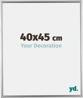 Fotolijst 40x45 cm - Zilver - Kunststof - Bordeaux