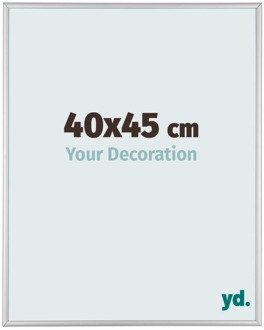 Fotolijst 40x45 cm - Zilver Mat - Aluminium - Kent