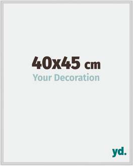 Fotolijst 40x45 cm - Zilver Mat - Aluminium - Miami