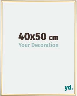 Fotolijst 40x50 cm - Goud Glans - Aluminium - Austin