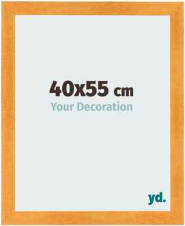 Fotolijst 40x55 cm - Oranje - MDF - Pisa