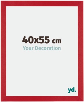 Fotolijst 40x55 cm - Rood - MDF - Mura