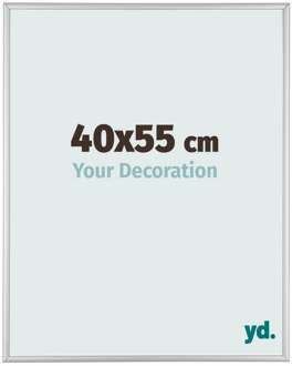 Fotolijst 40x55 cm - Zilver Mat - Aluminium - Austin