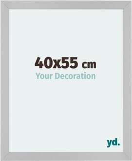 Fotolijst 40x55 cm - Zilver Mat - MDF - Mura