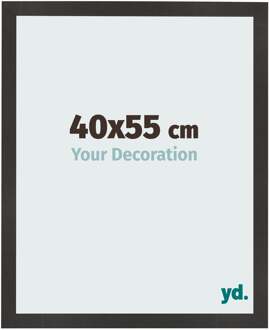 Fotolijst 40x55 cm - Zwart Mat - MDF - Bologna