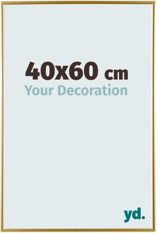 Fotolijst 40x60 cm - Goud - Kunststof - Evry