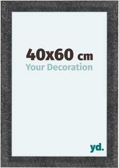 Fotolijst 40x60 cm - Grijs Geveegd - MDF - Como