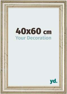 Fotolijst 40x60 cm - Metaalglans - MDF - Lazio