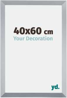 Fotolijst 40x60 cm - Zilver Glans - MDF - Catania