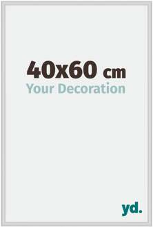 Fotolijst 40x60 cm - Zilver Mat - Aluminium - Miami