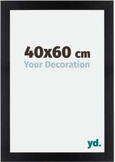 Fotolijst 40x60 cm - Zwart Mat - MDF - Mura