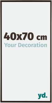 Fotolijst 40x70 cm - Antraciet - Kunststof - Evry