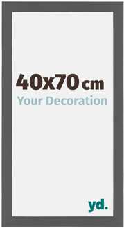 Fotolijst 40x70 cm - Antraciet - MDF - Mura
