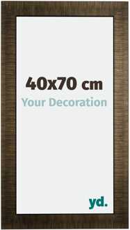 Fotolijst 40x70 cm - Champagne Geborsteld - Hout - Leeds