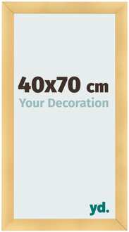 Fotolijst 40x70 cm - Goud Mat - MDF - Pisa