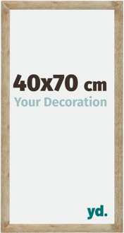 Fotolijst 40x70 cm - Goud - MDF - Catania