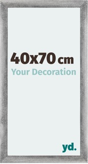 Fotolijst 40x70 cm - Grijs Geveegd - MDF - Mura