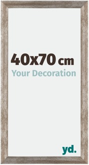 Fotolijst 40x70 cm - Metaal Vintage - MDF - Mura