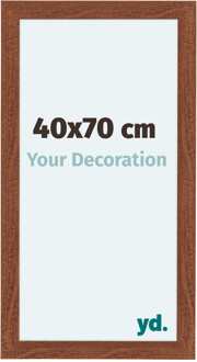 Fotolijst 40x70 cm - Walnoot - MDF - Como