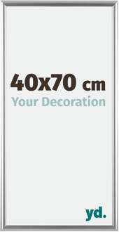 Fotolijst 40x70 cm - Zilver - Kunststof - Bordeaux