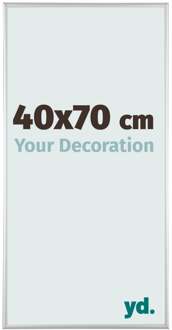 Fotolijst 40x70 cm - Zilver Mat - Aluminium - Kent