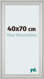 Fotolijst 40x70 cm - Zilver Mat - MDF - Lazio