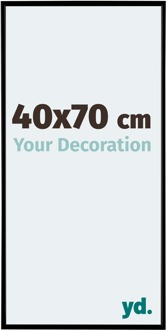 Fotolijst 40x70 cm - Zwart Mat - Kunststof - Evry