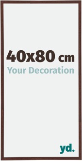 Fotolijst 40x80 cm - Bruin - Kunststof - Annecy