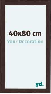 Fotolijst 40x80 cm - Eiken Donker - MDF - Como