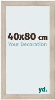 Fotolijst 40x80 cm - Eiken Licht - MDF - Pisa