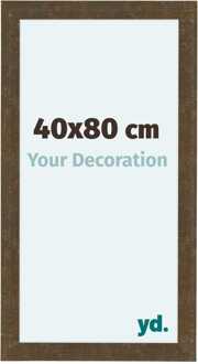 Fotolijst 40x80 cm - Goud Antiek - MDF - Como