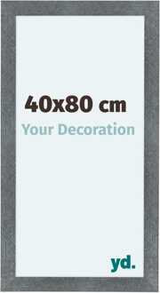 Fotolijst 40x80 cm - IJzer Geveegd - MDF - Como