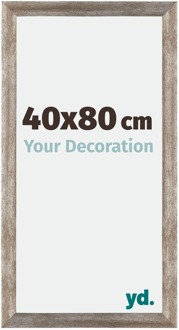 Fotolijst 40x80 cm - Metaal Vintage - MDF - Mura