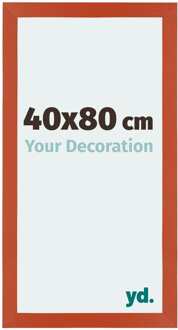Fotolijst 40x80 cm - Oranje - MDF - Mura