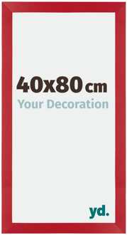 Fotolijst 40x80 cm - Rood - MDF - Mura