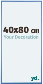 Fotolijst 40x80 cm - Staal Blauw - Aluminium - Kent