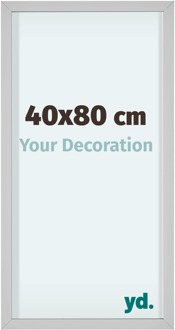 Fotolijst 40x80 cm - Wit - Aluminium - Virginia